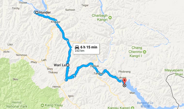 How To Reach Farka House Pangong from Hunder via Wari La Photo How to Reach Farka House Pangong from Hunder via Wari La